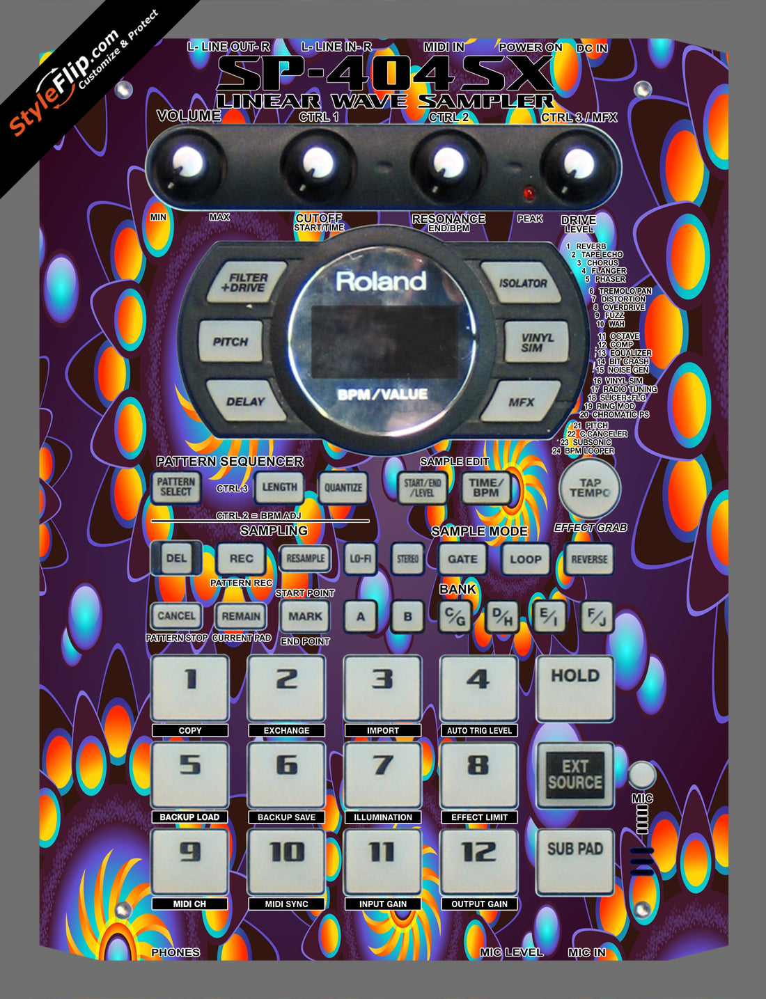 Sunkissed Roland SP-404 SX