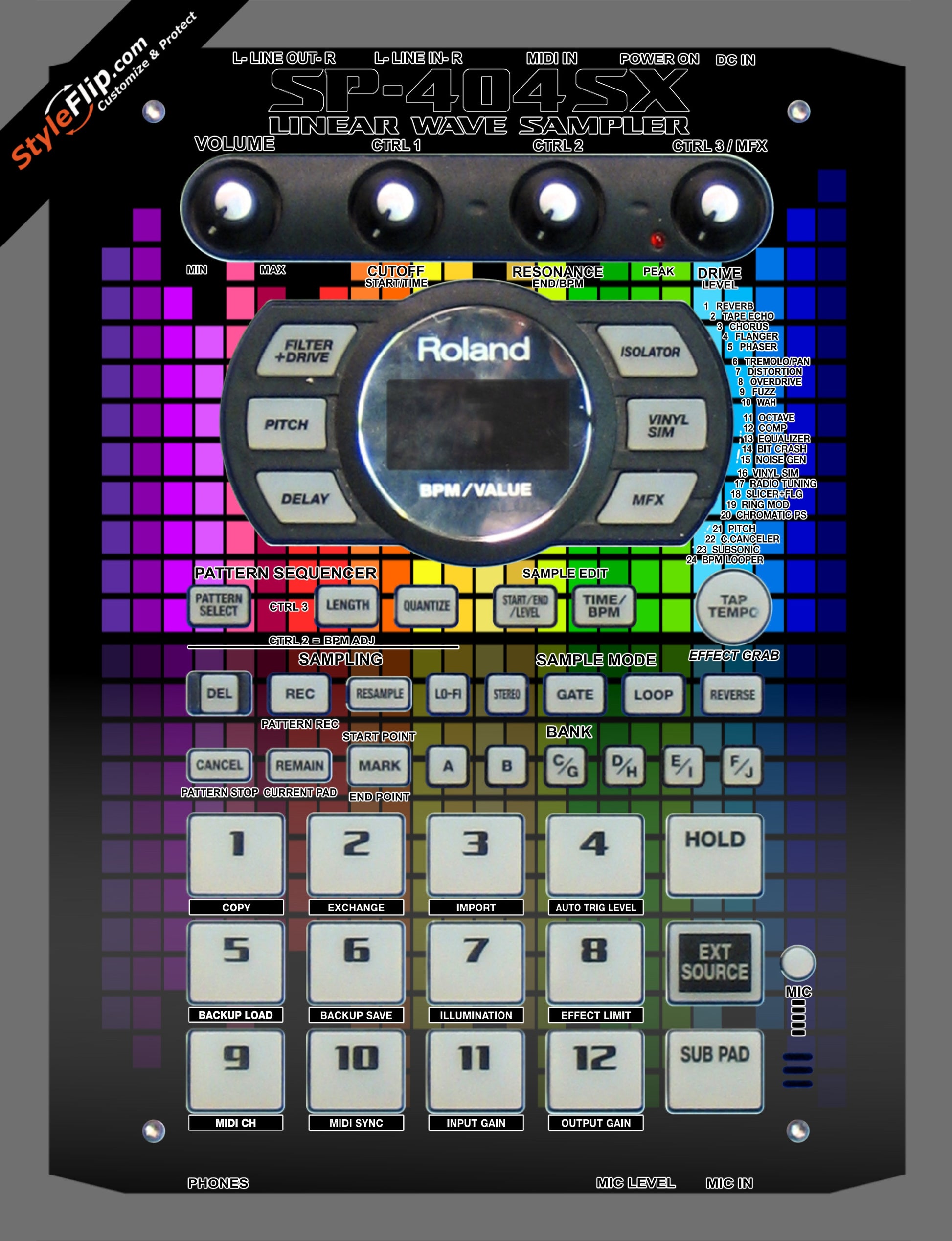 Turn Up  Roland SP-404 SX