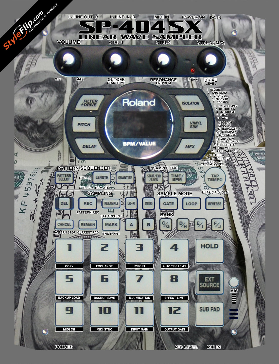 Wallstreet  Roland SP-404 SX