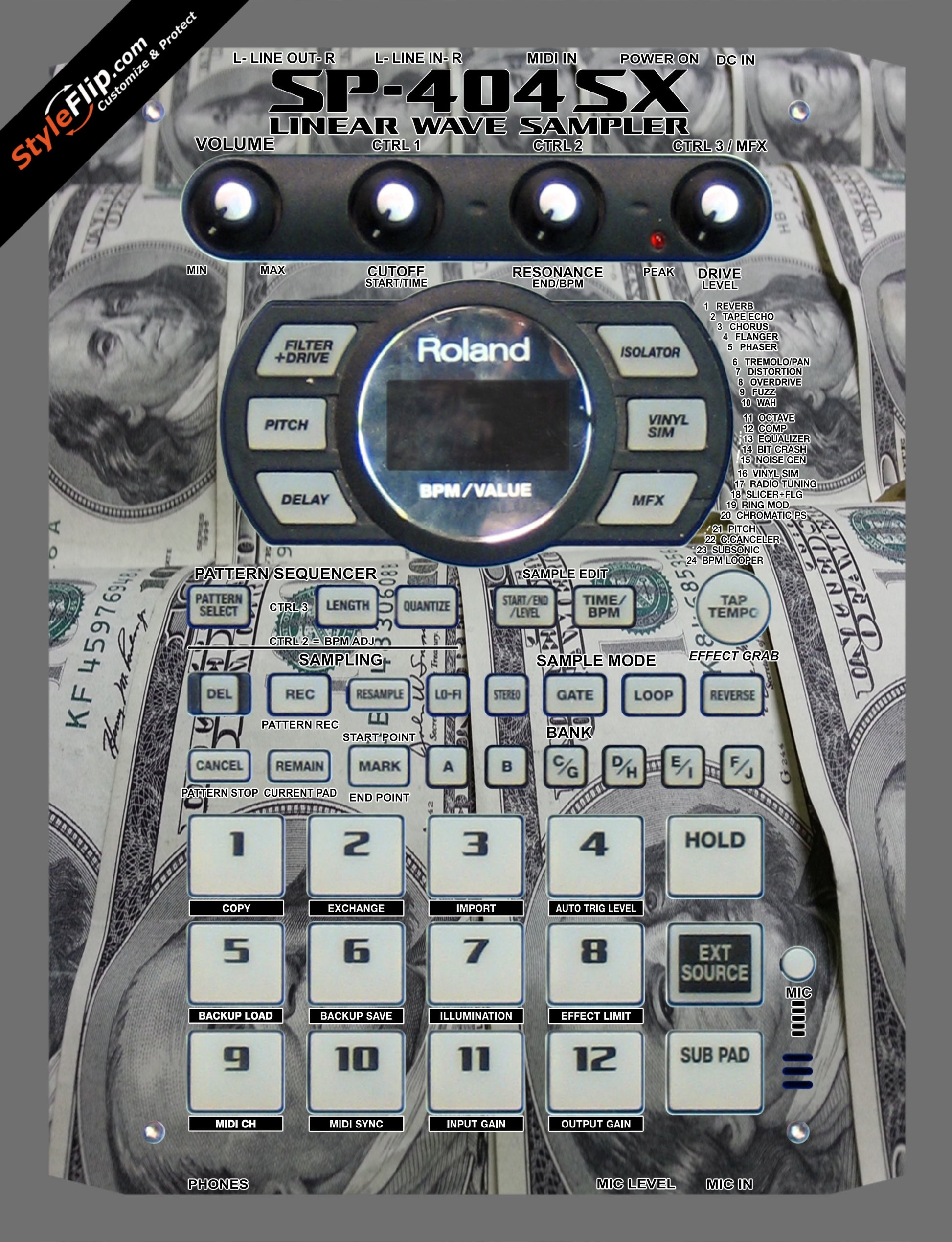 Wallstreet  Roland SP-404 SX