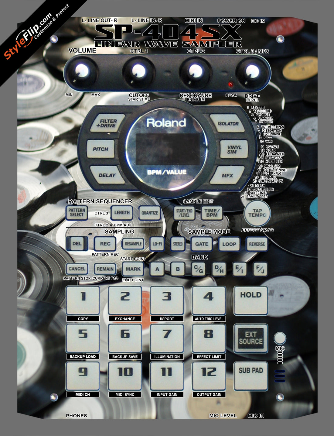 Wax On  Roland SP-404 SX